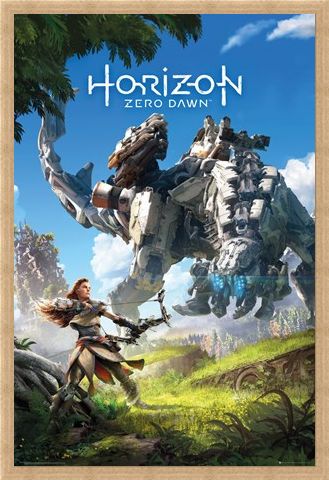 Framed Framed Protector Of The Earth - Horizon: Zero Dawn