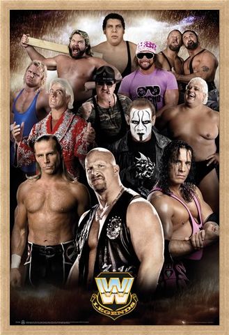 Framed Framed Wrestling Legends - WWE