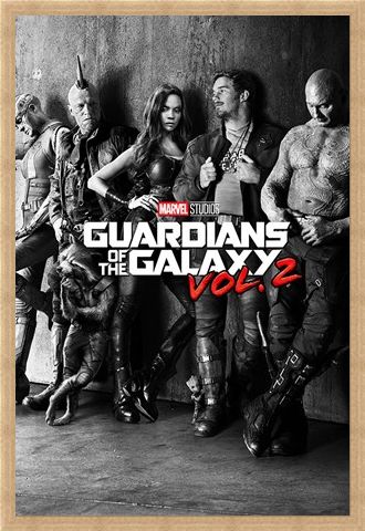 Framed Framed Black and White Teaser - Guardians Of The Galaxy Vol.2