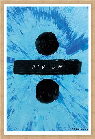 Framed Framed Divide - Ed Sheeran