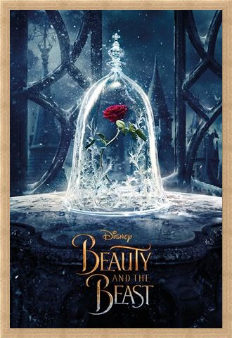 Framed Framed Enchanted Rose - Beauty and the Beast Movie