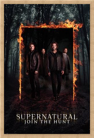 Framed Framed Through The Fire And Flames - Supernatural