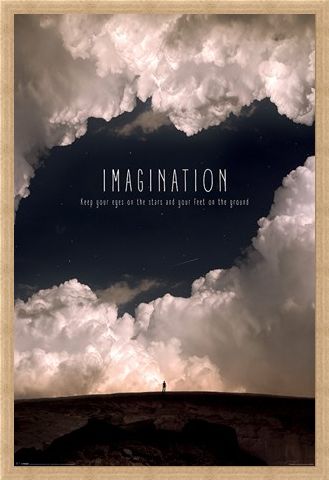 Framed Framed Imagination - Motivational