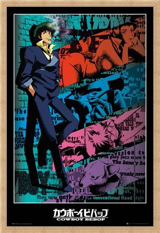 Framed Framed Spike - Cowboy Bebop