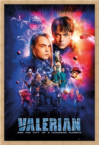 Framed Framed A Thriving Metropolis - Valerian