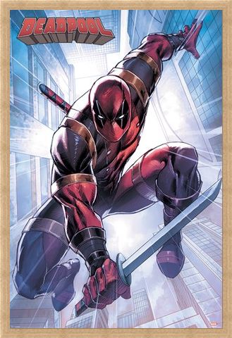 Framed Framed Action Pose - Deadpool