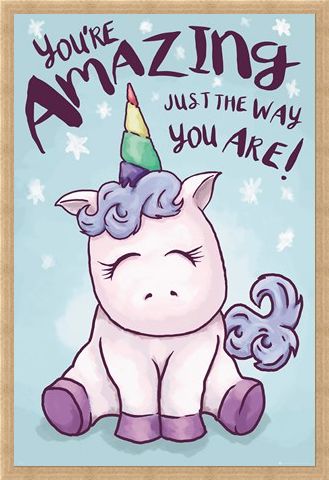 Framed Framed Perfect In Every Way - Unicorn Amazing