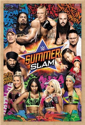 Framed Framed Summerslam - WWE