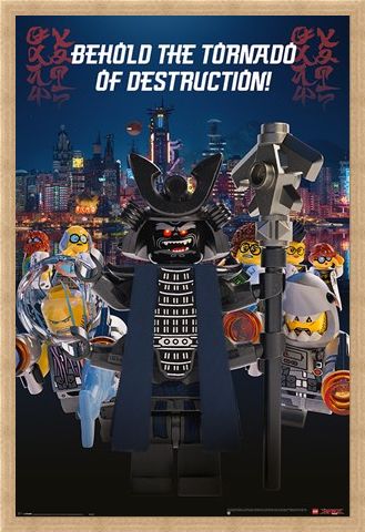 Framed Framed Garmadon Destruction - LEGO® Ninjago Movie