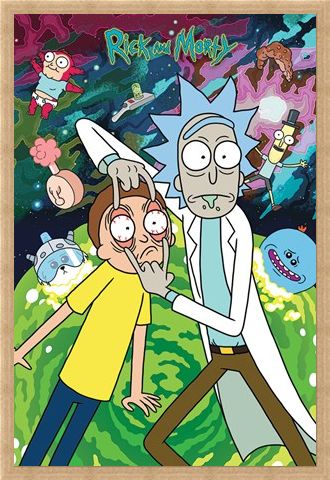 Framed Framed Watch - Rick and Morty