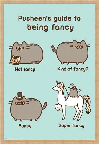 Framed Framed Super Fancy - Pusheen