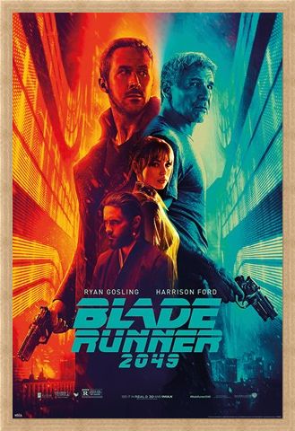 Framed Framed Fire & Ice - Blade Runner 2049