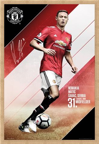 Framed Framed Matic 17-18 - Manchester United