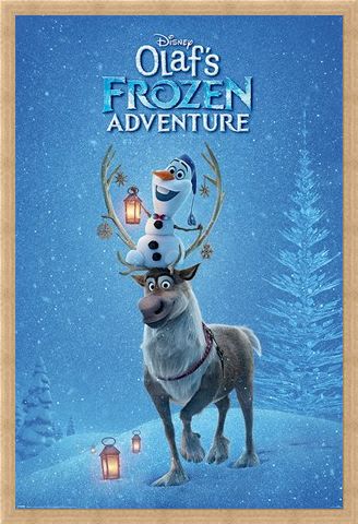 Framed Framed Ready For Action - Olaf's Frozen Adventure