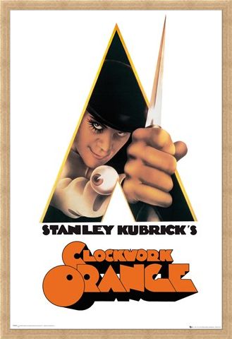 Framed Framed A Stanley Kubrick's Movie - Clockwork Orange