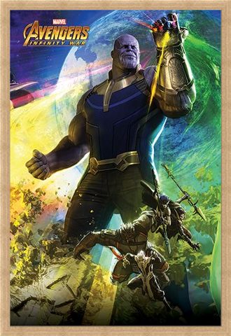 Framed Framed Thanos - Avengers Infinity War
