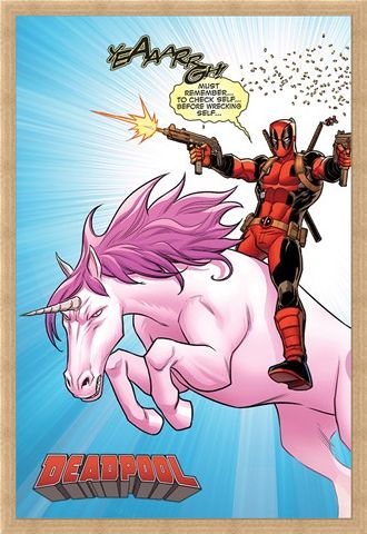 Framed Framed Unicorn - Deadpool