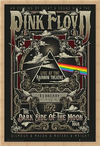 Framed Framed Rainbow Theatre - Pink Floyd