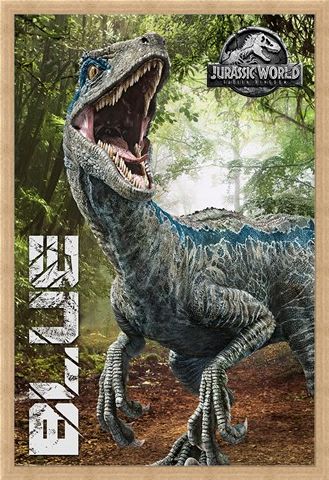 Framed Framed Fallen Kingdom- Blue - Jurassic World