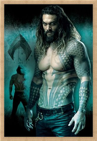Framed Framed Aquaman - Justice League