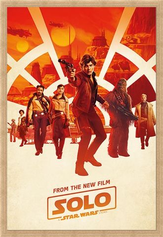 Framed Framed Millennium Teaser - Solo: A Star Wars Story