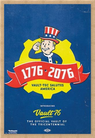 Framed Framed Tricentennial - Fallout 76