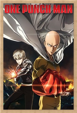 Framed Framed Destruction - One Punch Man