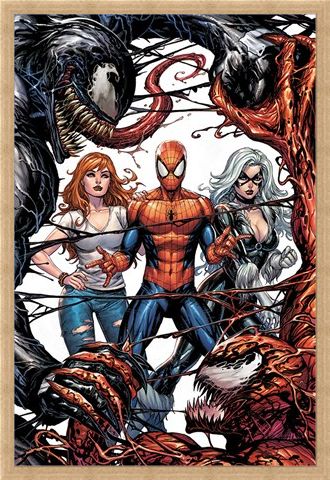 Framed Framed Venom and Carnage Fight - Venom