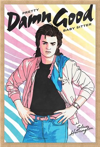 Framed Framed Damn Good Babysitter - Stranger Things