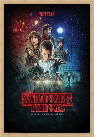 Framed Framed Character Montage - Stranger Things