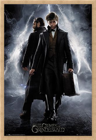 Framed Framed One Sheet - Fantastic Beasts 2