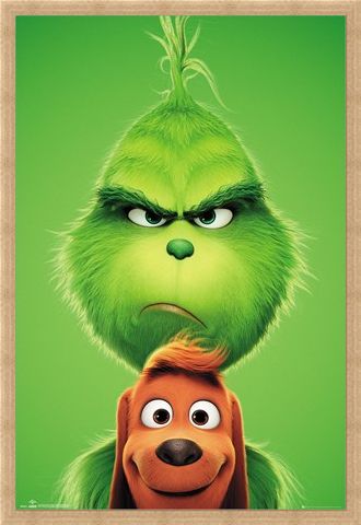 Framed Framed Grinch and Max - The Grinch