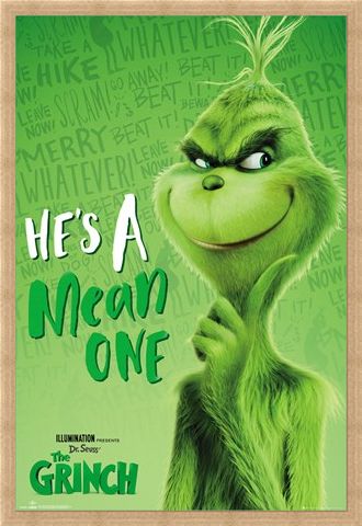 Framed Framed Mean One - The Grinch