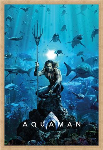 Framed Framed Aquaman - DC Comics