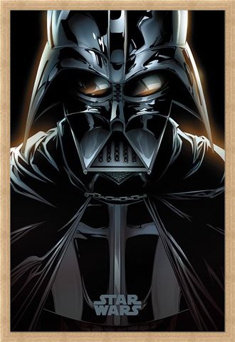 Framed Framed Vader Comic - Star Wars
