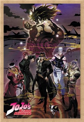 Framed Framed Group - JoJo's Bizarre Adventures