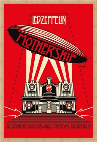 Framed Framed Mothership - Led Zeppelin