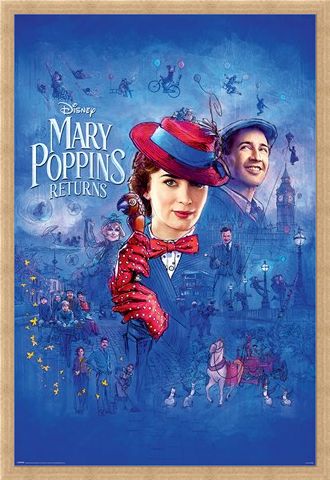 Framed Framed Spit Spot - Mary Poppins Returns