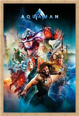 Framed Framed Battle For Atlantis - Aquaman