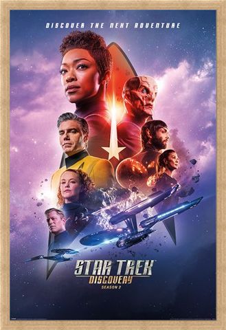 Framed Framed Discovery Next Adventure - Star Trek