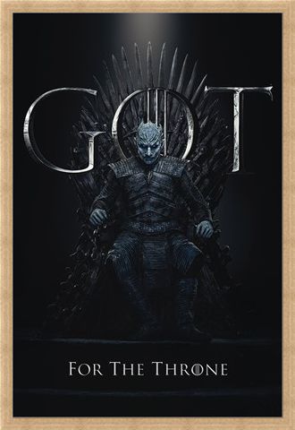 Framed Framed The Night King For The Throne - Game Of Thrones