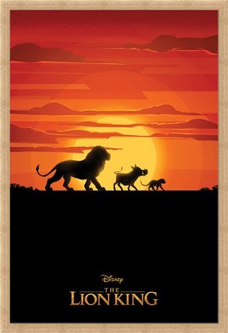 Framed Framed Long Live The King - The Lion King Movie