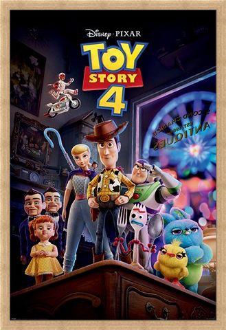 Framed Framed Antique Shop Anarchy - Toy Story 4
