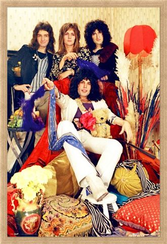 Framed Framed Band - Queen