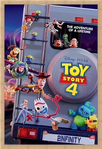 Framed Framed Adventure Of A Lifetime - Toy Story 4