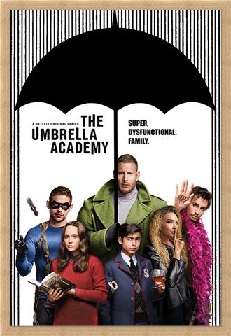 Framed Framed Super Dysfunctional Family - The Umbrella Academy