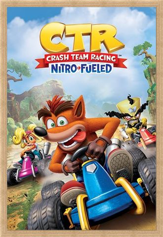 Framed Framed Nitro-Fueled - Crash Team Racing