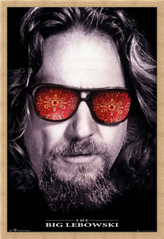 Framed Framed The Dude - The Big Lebowski