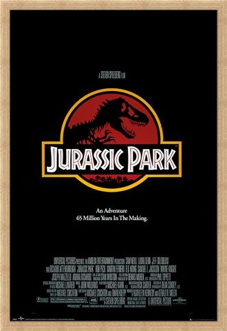 Framed Framed 65 Millions Years In The Making - Jurassic Park