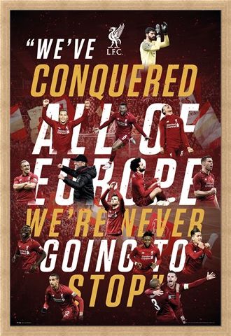 Framed Framed Europe 2019 - Liverpool FC